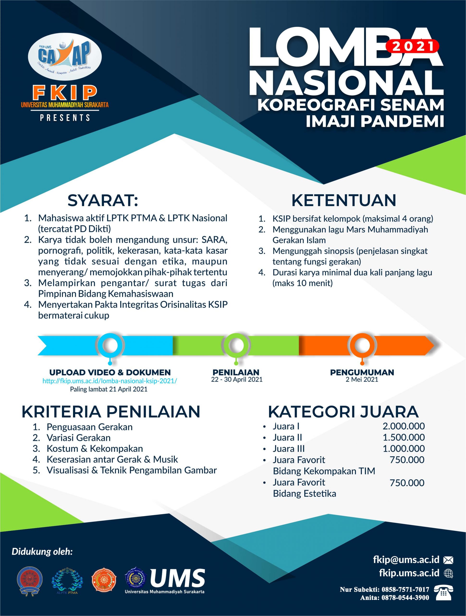 FLYER LOMBA KSIP 2021 FLYER LOMBA KSIP 2021